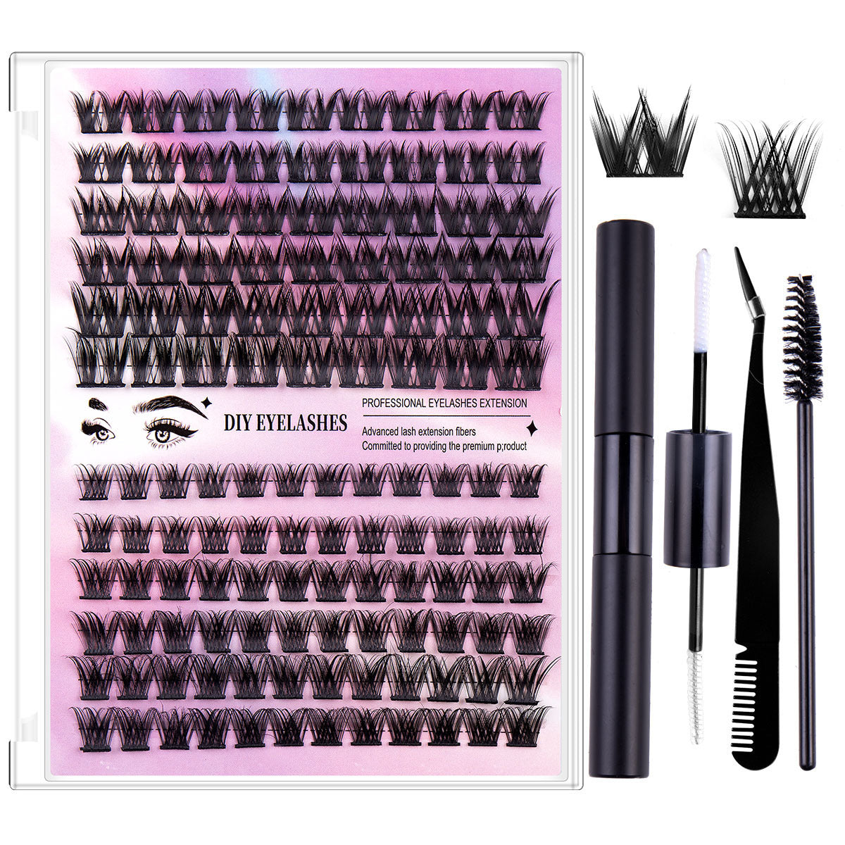 DIY Eyelash Glue Set for Natural Volume Lashes