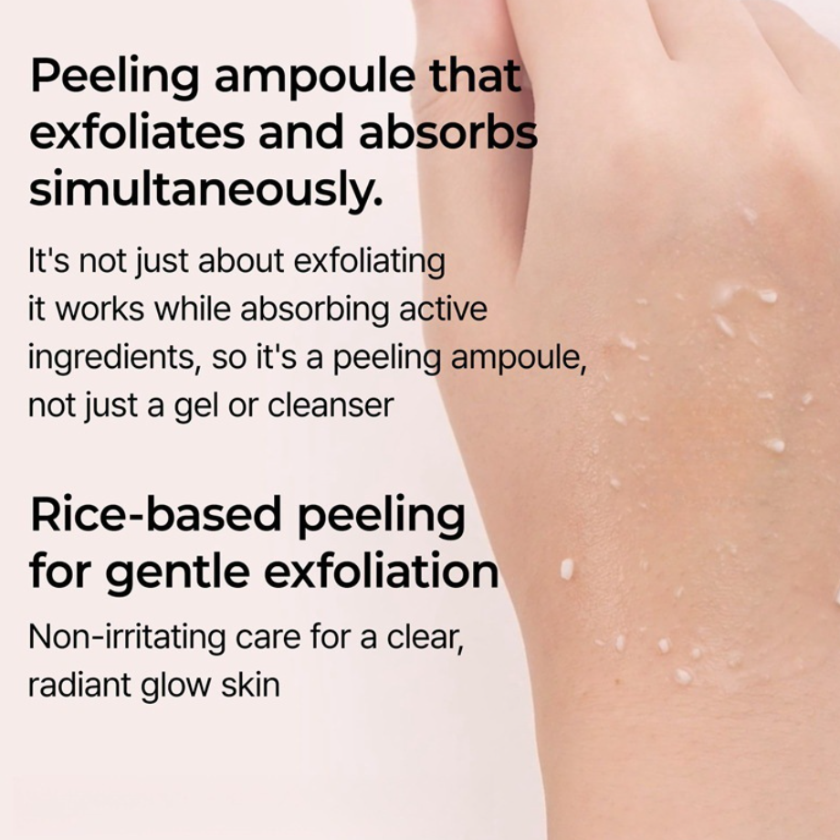 Rice Glow Exfoliating Brightening Ampoule