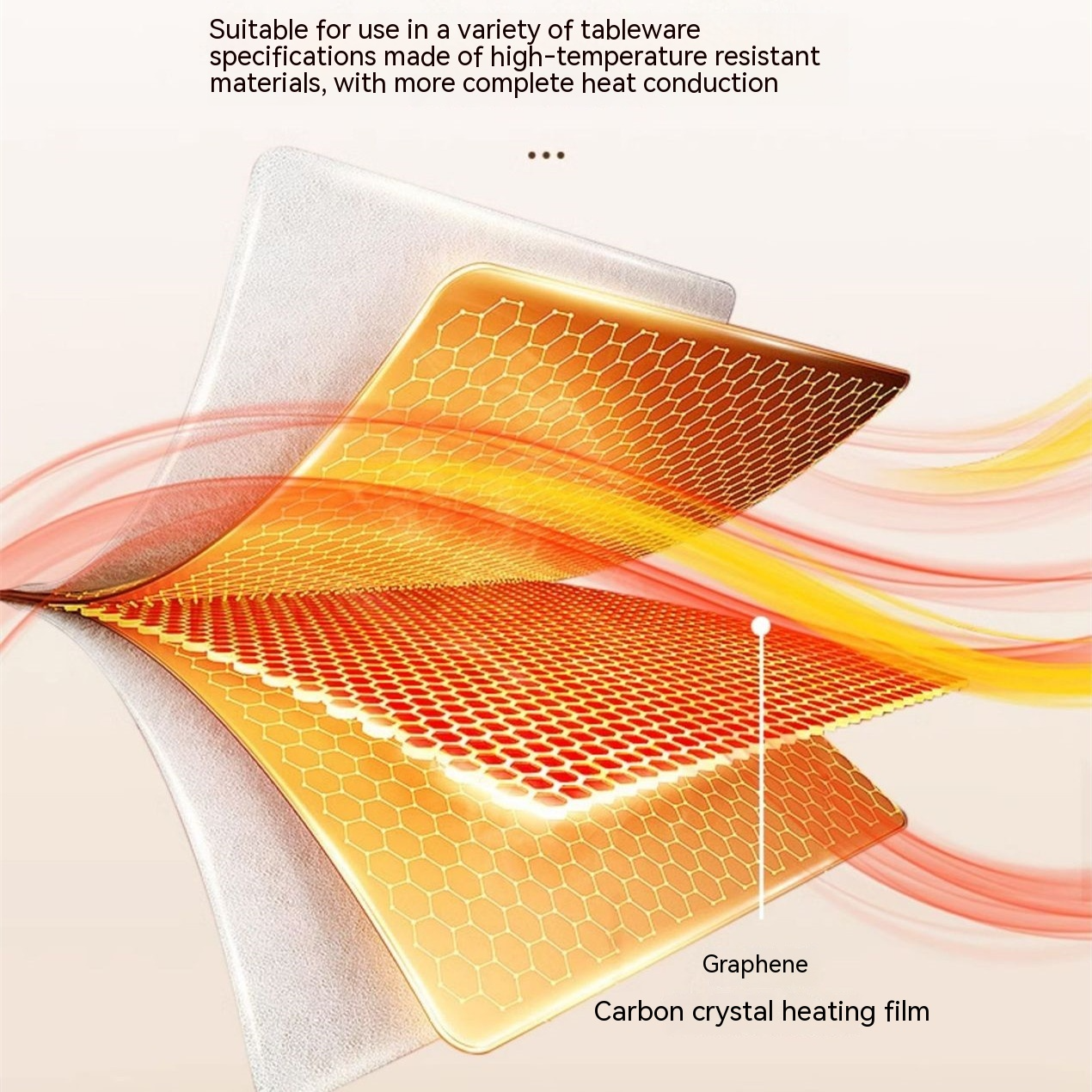 Dishes Warming Plate Non-slip Flexible