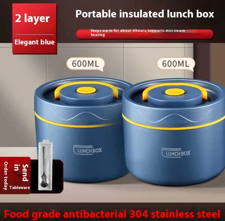 Multi-layer Extra Long Insulation Lunch Box
