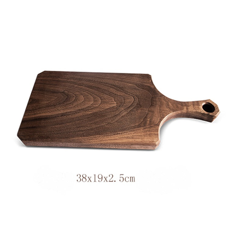 Unpainted Black Walnut Log Breadboard