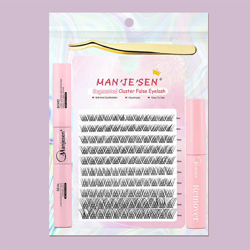 DIY Eyelash Extension Kit - Natural Cluster Lashes