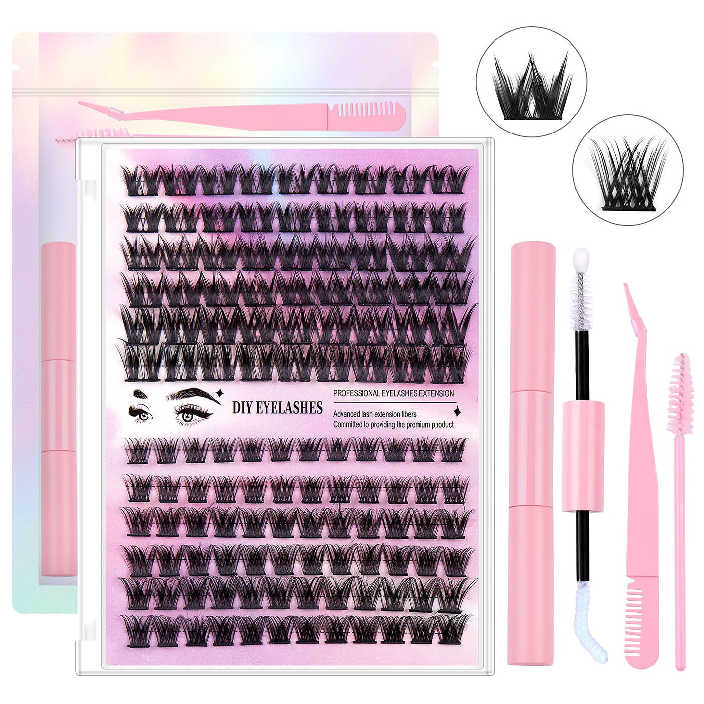 DIY Eyelash Glue Set for Natural Volume Lashes