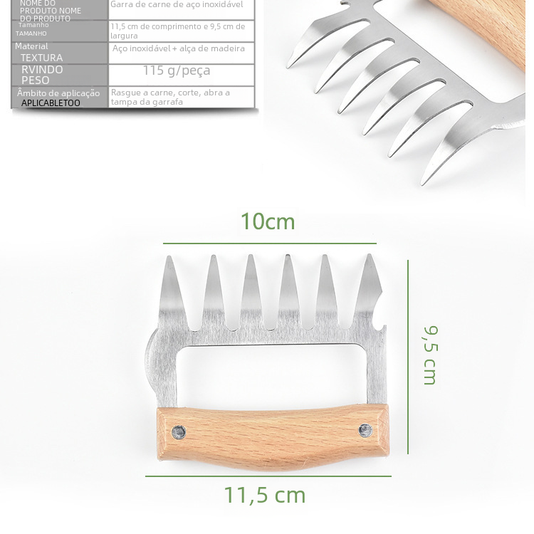 BBQ Meat Shredder Claws - Multi-Functional Tool