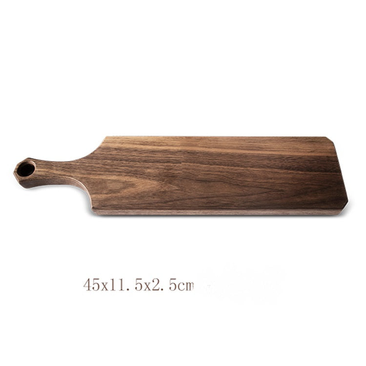 Unpainted Black Walnut Log Breadboard