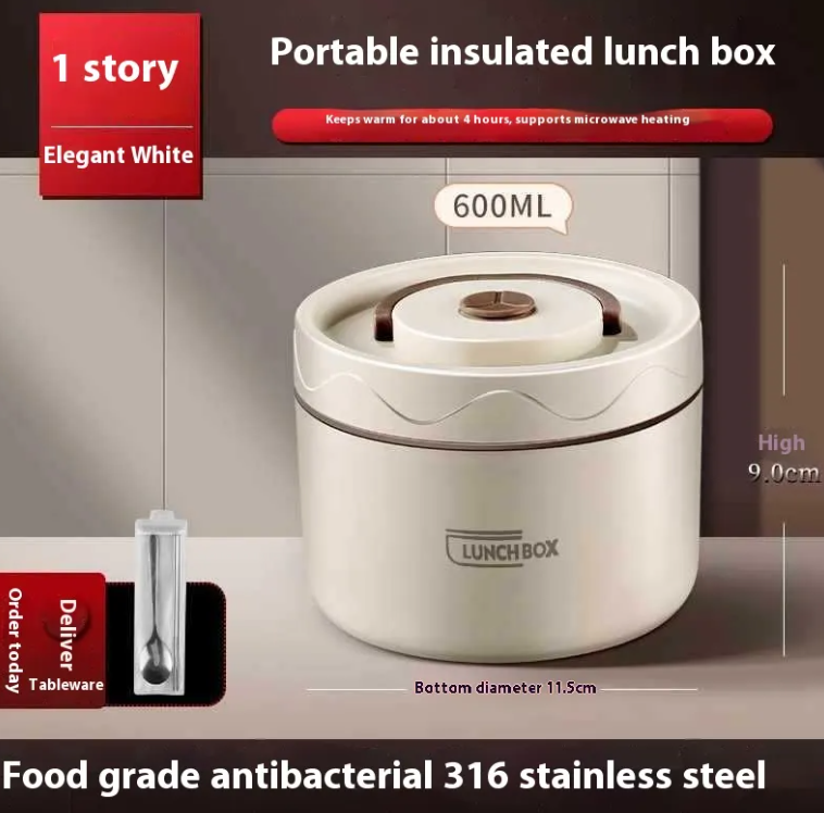 Multi-layer Extra Long Insulation Lunch Box