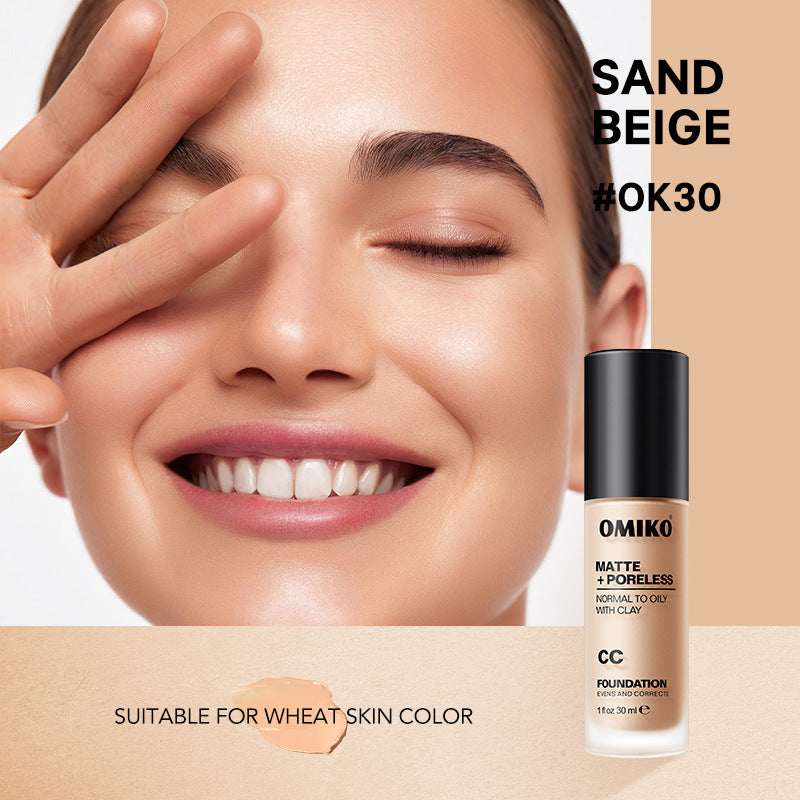 OMIKO Matte Poreless CC Foundation - Sheer Coverage