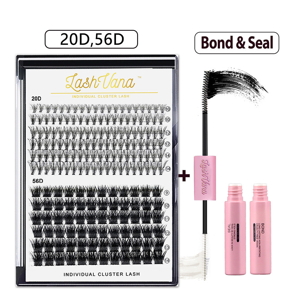 DIY Segment False Eyelash Set for Natural Look