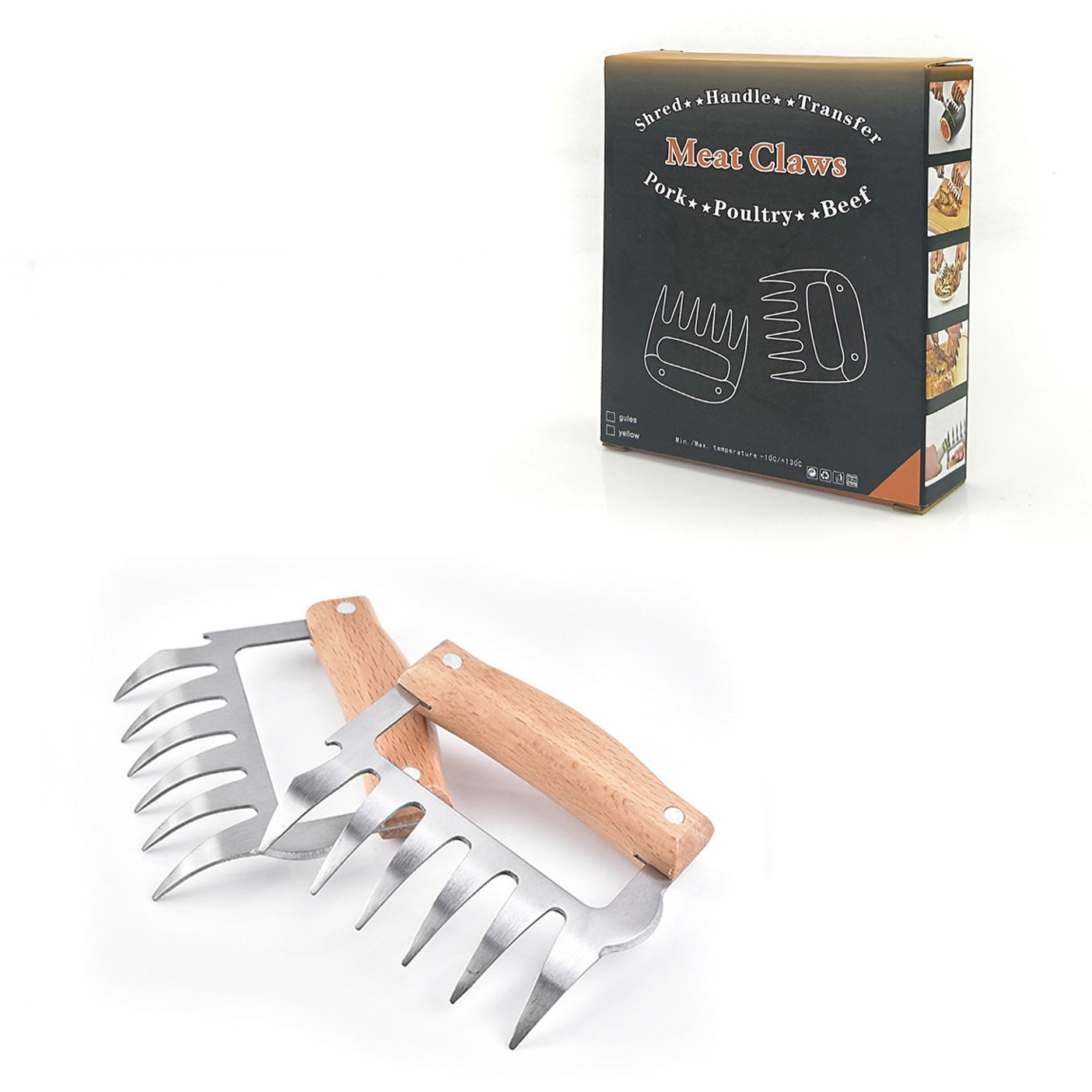 BBQ Meat Shredder Claws - Multi-Functional Tool