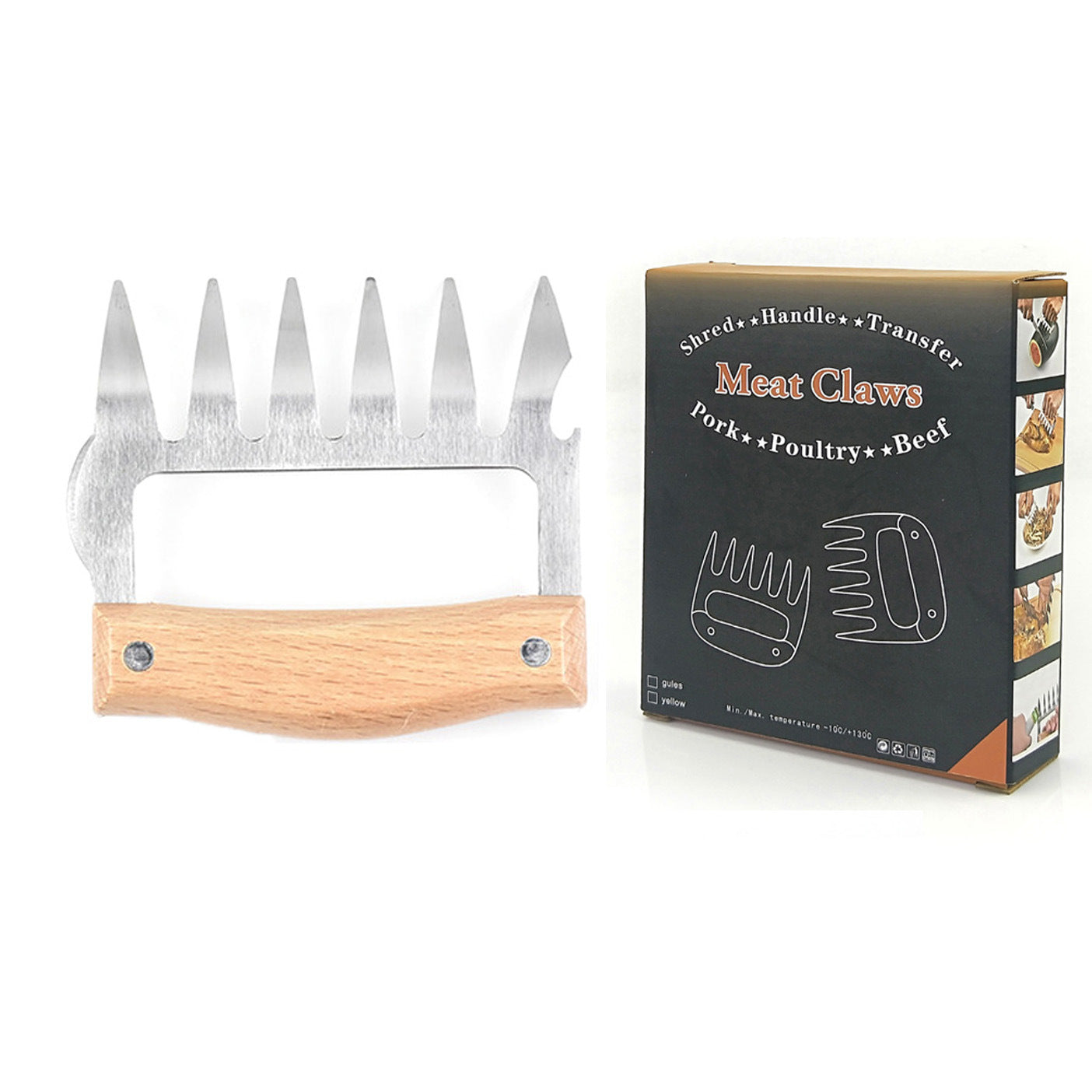 BBQ Meat Shredder Claws - Multi-Functional Tool