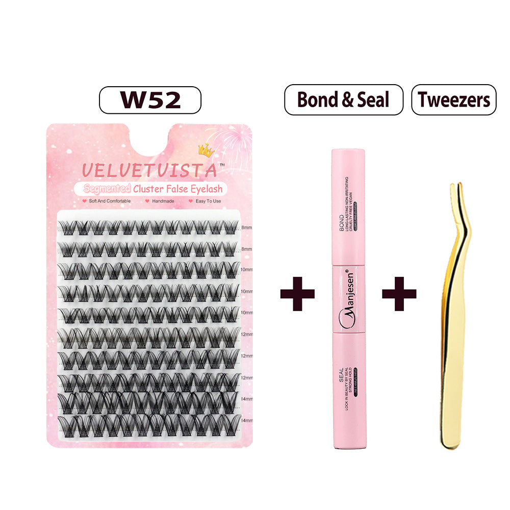 DIY Eyelash Extension Kit - Natural Cluster Lashes