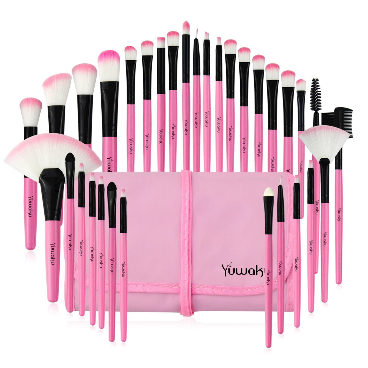 32-Piece Makeup Brush Set for Beauty and Cosmetics
